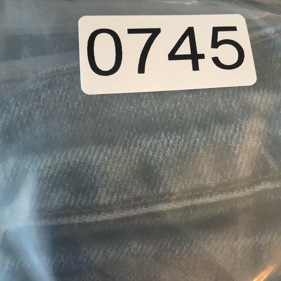 Agolde Jeans Womens 28 Blue Toni Medium Wash Relaxed Boho Ankle High Rise Hippie - Picture 9 of 9